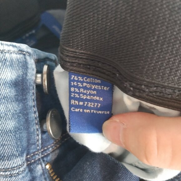 Apt. 9 Women's Bootcut Jeans Double Button Elastic Waistband Size 6 - Picture 9 of 10